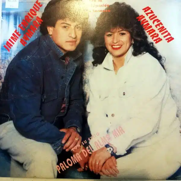 Disco de Vinilo Jaime Enrique Aymara - Paloma del Alma Mía Vinyl Record