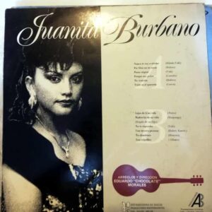 Disco de Vinilo Juanita Burbano - La Estrella de América Vinyl Record