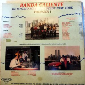 Disco de Vinilo Banda Caliente de Polibio Mayorga - Desde New York Vinyl Record