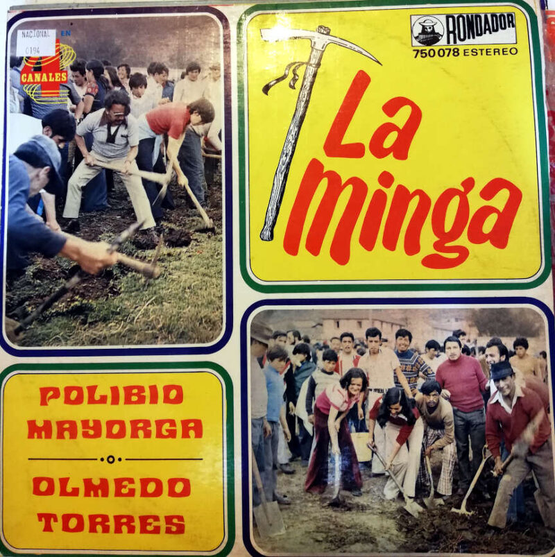 Disco de Vinilo Polibio Mayorga - La Minga Vinyl Record