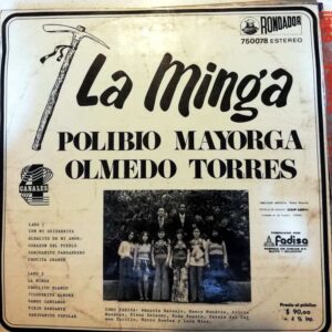 Disco de Vinilo Polibio Mayorga - La Minga Vinyl Record