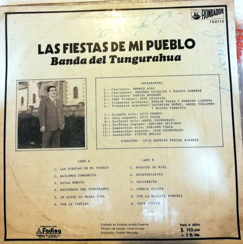 Disco de Vinilo Polibio Mayorga - Las fiestas de mi pueblo Vinyl Record