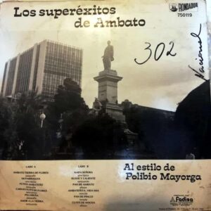 Disco de Vinilo Polibio Mayorga - Los Superéxitos de Ambato Vinyl Record