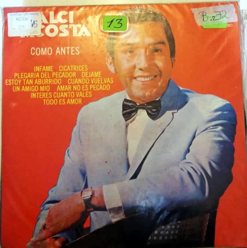 Disco de Vinilo Alci Acosta - Como antes Vinyl Record