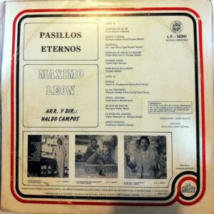 Disco de Vinilo Máximo León - Pasillos Eternos Vinyl Record