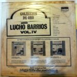Disco de Vinilo Lucho Barrios - Colección de Oro Vol IV Vinyl Record