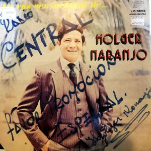 Disco de Vinilo Holger Naranjo - La voz sensacional Vinyl Record