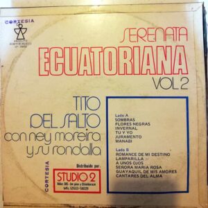 Disco de Vinilo Tito del Salto - Serenata Ecuatoriana Vol 2 Vinyl Record