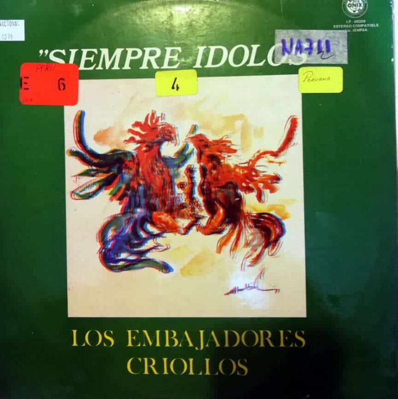 Disco de Vinilo Los Embajadores Criollos - Siempre Ídolos Vinyl Record
