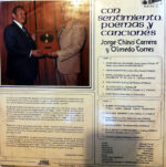 Disco de Vinilo Jorge Carrera - Sentimiento, poemas y canciones Vinyl Record