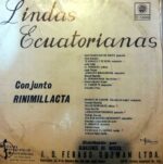Disco de Vinilo Conjunto Rinimillacta - Lindas Ecuatorianas Vinyl Record