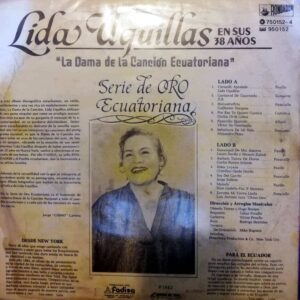 Disco de Vinilo Lida Uquillas - En sus 38 años Vinyl Record