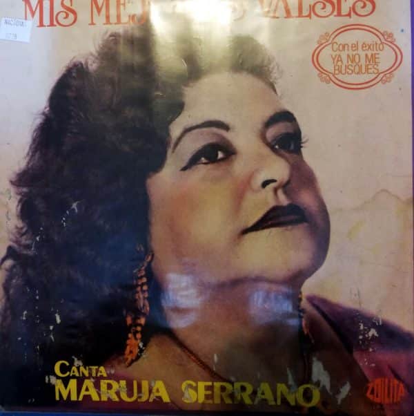 Disco de Vinilo Maruja Serrano - Mis Mejores Valses Vinyl Record