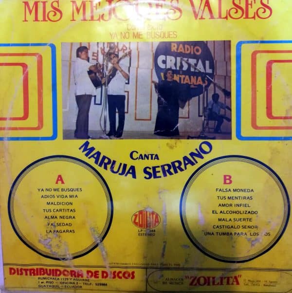 Disco de Vinilo Maruja Serrano - Mis Mejores Valses Vinyl Record