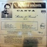 Disco de Vinilo Alfonso Solines - Melodías del Recuerdo Vol 2 Vinyl Record