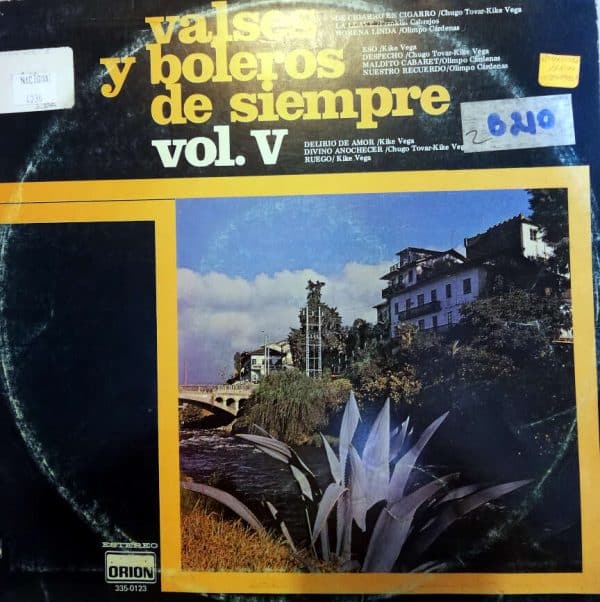 Disco de Vinilo Varios - Valses y boleros de siempre Vol V Vinyl Record