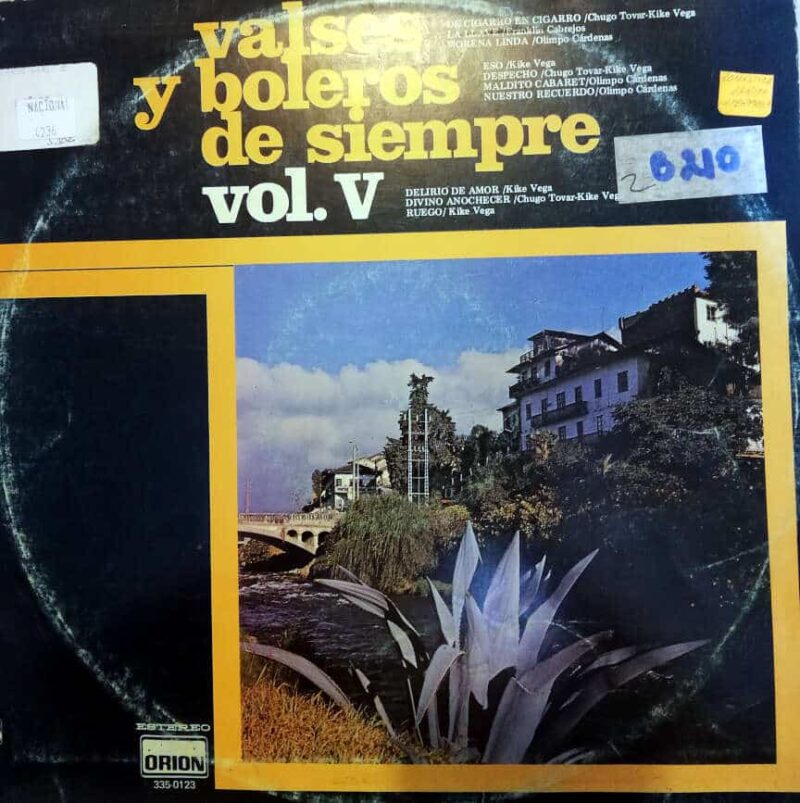 Disco de Vinilo Varios - Valses y boleros de siempre Vol V Vinyl Record