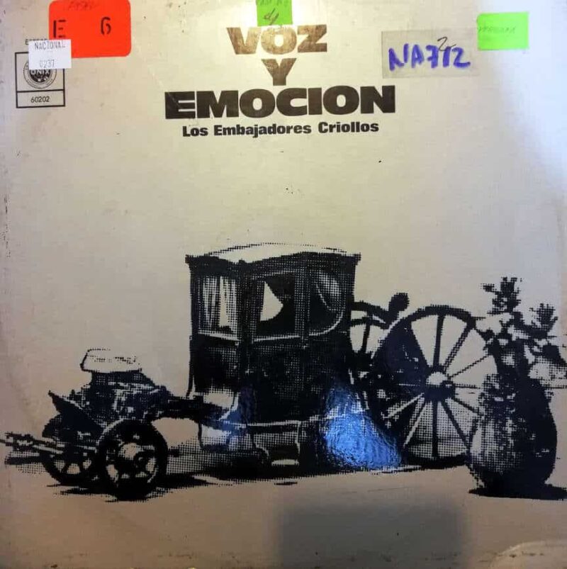 Disco de Vinilo Los Embajadores Criollos - Voz y Emoción Vinyl Record