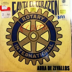 Disco de Vinilo Aura de Zevallos - Canta el corazón Vinyl Record