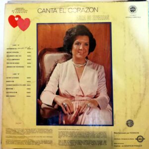 Disco de Vinilo Aura de Zevallos - Canta el corazón Vinyl Record