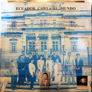 Disco de Vinilo Varios - Ecuador Canta al Mundo Vinyl Record