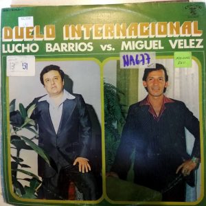 Disco de Vinilo Varios - Lucho Barrios vs Miguel Vélez Vinyl Record