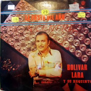 Disco de Vinilo Bolívar Lara - La Fiesta del Año Vinyl Record