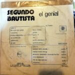 Disco de Vinilo Segundo Bautista - El Genial Vinyl Record