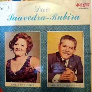 Disco de Vinilo Dúo Saavedra Rubira - Fresia Saavedra – Carlos Rubira Infante Vinyl Record