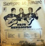 Disco de Vinilo Trío Sensación - Siempre te amaré Vinyl Record