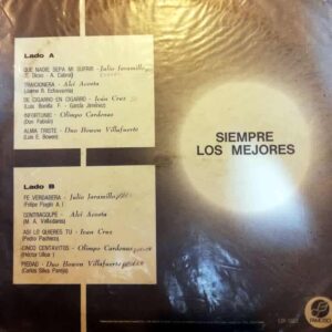 Disco de Vinilo Varios - Siempre los mejores Vinyl Record