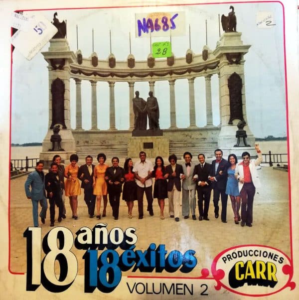 Disco de Vinilo Varios - 18 años, 18 éxitos Vol 2 Vinyl Record