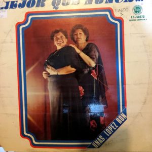Disco de Vinilo Hermanas López – Ron - Mejor que nunca Vinyl Record