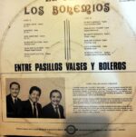 Disco de Vinilo Trío Los Bohemios - Entre Pasillos Valses y Boleros Vinyl Record
