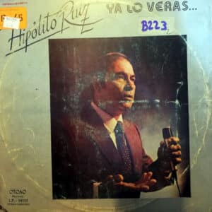 Disco de Vinilo Hipólito Ruiz - Ya lo verás Vinyl Record