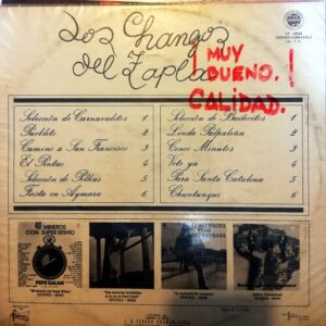 Disco de Vinilo Los Changos del Zapla - Los Changos del Zapla Vinyl Record
