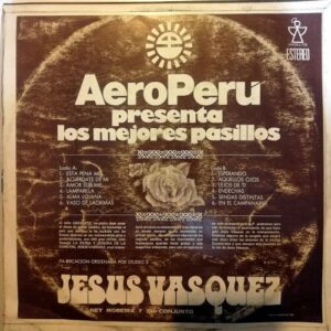Disco de Vinilo Jesús Vasquez - Los Mejores Pasillos Vinyl Record
