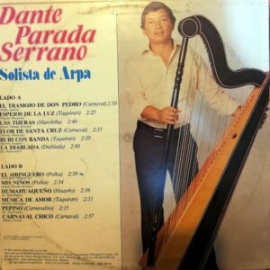 Disco de Vinilo Dante Parada Serrano - Música Boliviana Vinyl Record