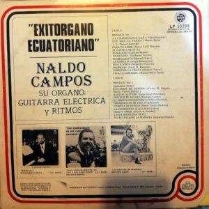 Disco de Vinilo Naldo Campos - Exitorgano Ecuatoriano Vinyl Record