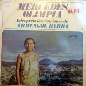 Disco de Vinilo Mercedes Olimpia Chiliquinga - Mercedes Olimpia interpreta las canciones de Armengol Barba Vinyl Record