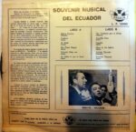 Disco de Vinilo Benitez – Valencia - Souvenir Musical del Ecuador Vinyl Record