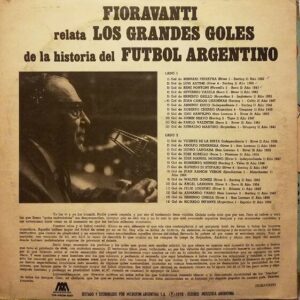 Disco de Vinilo Fioravanti - Los Grandes goles De La Historia Del Futbol Argentino Vinyl Record