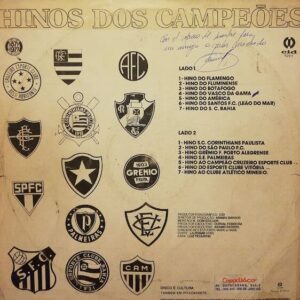 Disco de Vinilo Orquesta E Coro Cid - Hinos Dos Campeoes Vinyl Record