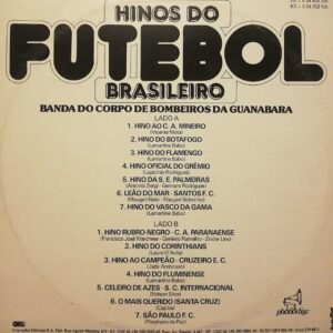 Disco de Vinilo Banda Do Corpo De Bombeiros Do Estado Da Guarana - Hinos Do Futebol Brasileiro Vinyl Record