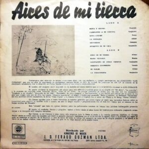 Disco de Vinilo Los Corazas  - Aires De Mi Tierra Vinyl Record
