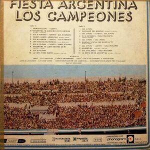 Disco de Vinilo Yiyo Arangio - Fiesta Argentina Vinyl Record