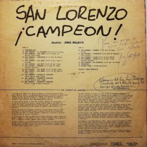 Disco de Vinilo Varios - San Lorenzo Campeón Vinyl Record