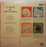 Disco de Vinilo Pepe Da Rosa - Lo Mejor De Pepe Da Rosa Vinyl Record