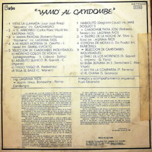 Disco de Vinilo Varios - Vamos Al Candombe Vinyl Record