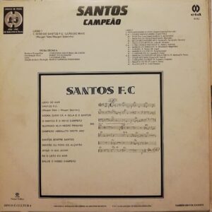 Disco de Vinilo Varios - Santos Campeao Vinyl Record